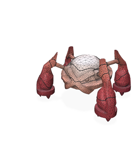Reconstructed single source geodesic distance